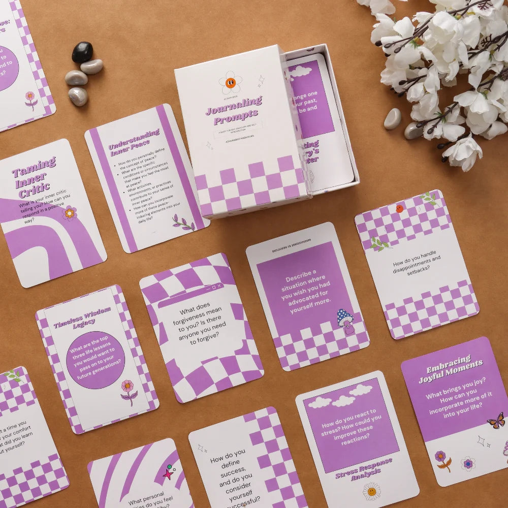 Journaling Activity Deck: 50 Cards to Inspire Reflective Writing