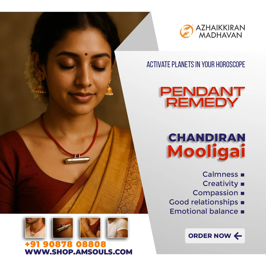 Mooligai Pendant | Energized Planetary Pendant | for Astrology Remedies