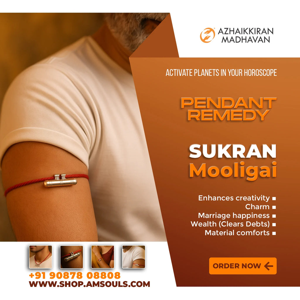Mooligai Pendant | Energized Planetary Pendant | for Astrology Remedies