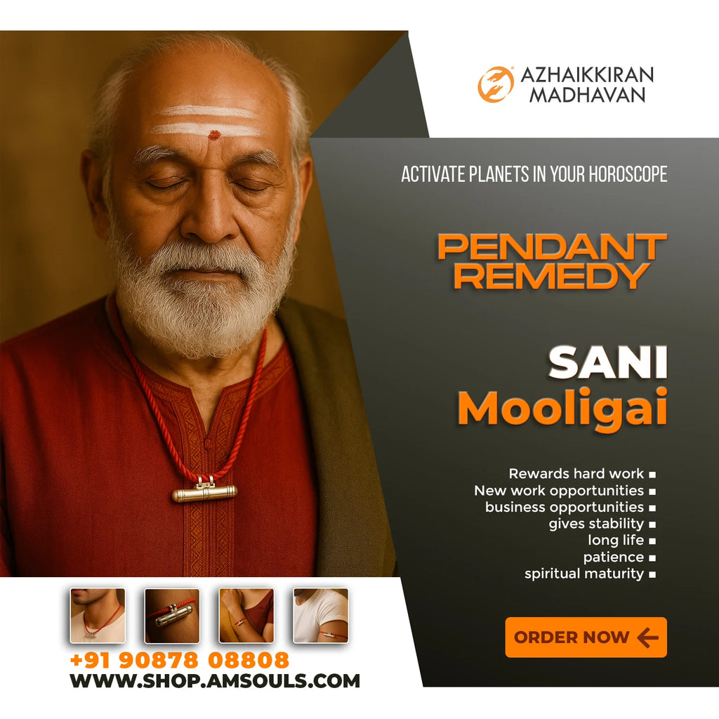 Mooligai Pendant | Energized Planetary Pendant | for Astrology Remedies