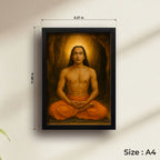 Mahavatar Babaji | Kriya Yoga Master | Powerful Photo Frame | A3 | A4 | 6x8 inch