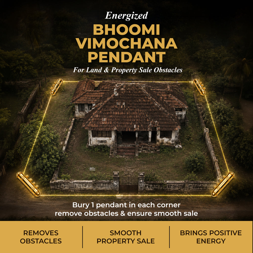 Bhoomi Vimochana Pendant | For Land & Property Sale Obstacles