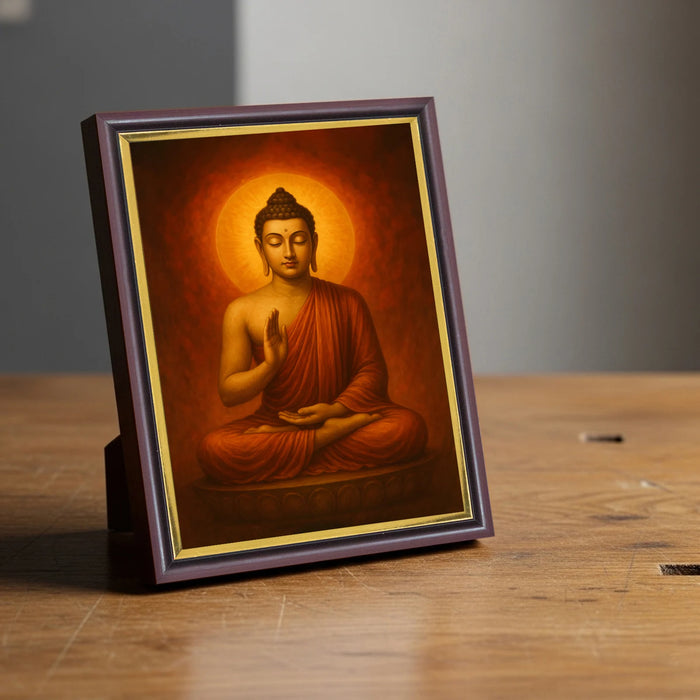 Lord Buddha | Spiritual Guru | Powerful Photo Frame | A3 | A4 | 6x8 inch