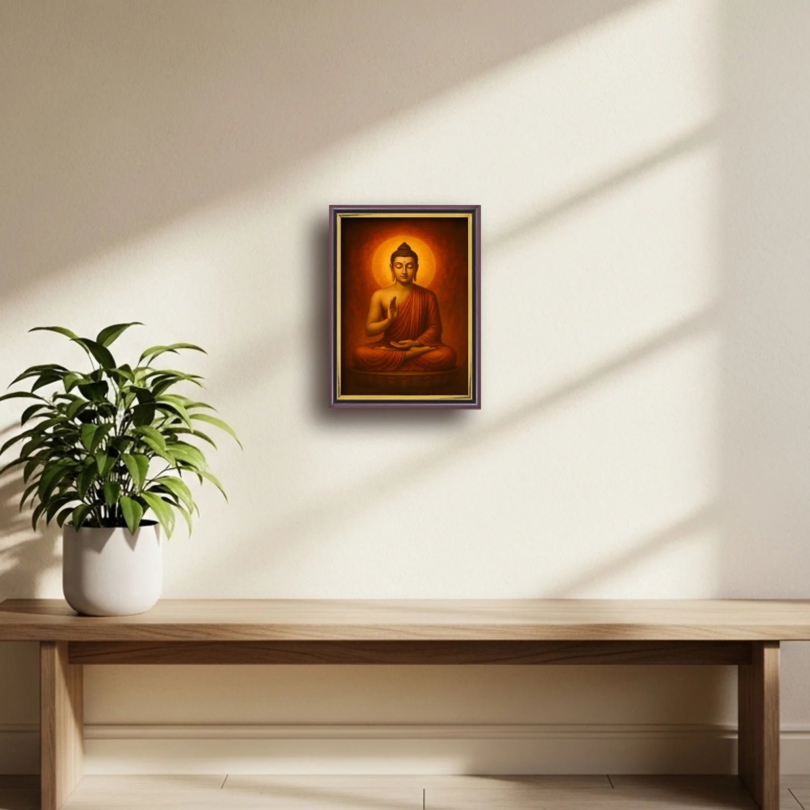 Lord Buddha | Spiritual Guru | Powerful Photo Frame | A3 | A4 | 6x8 inch