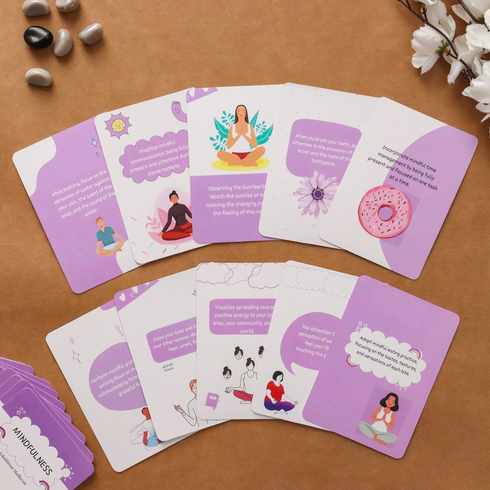 Mindfulness Activity Deck: 50 Cards to Cultivate Present Moment Awareness