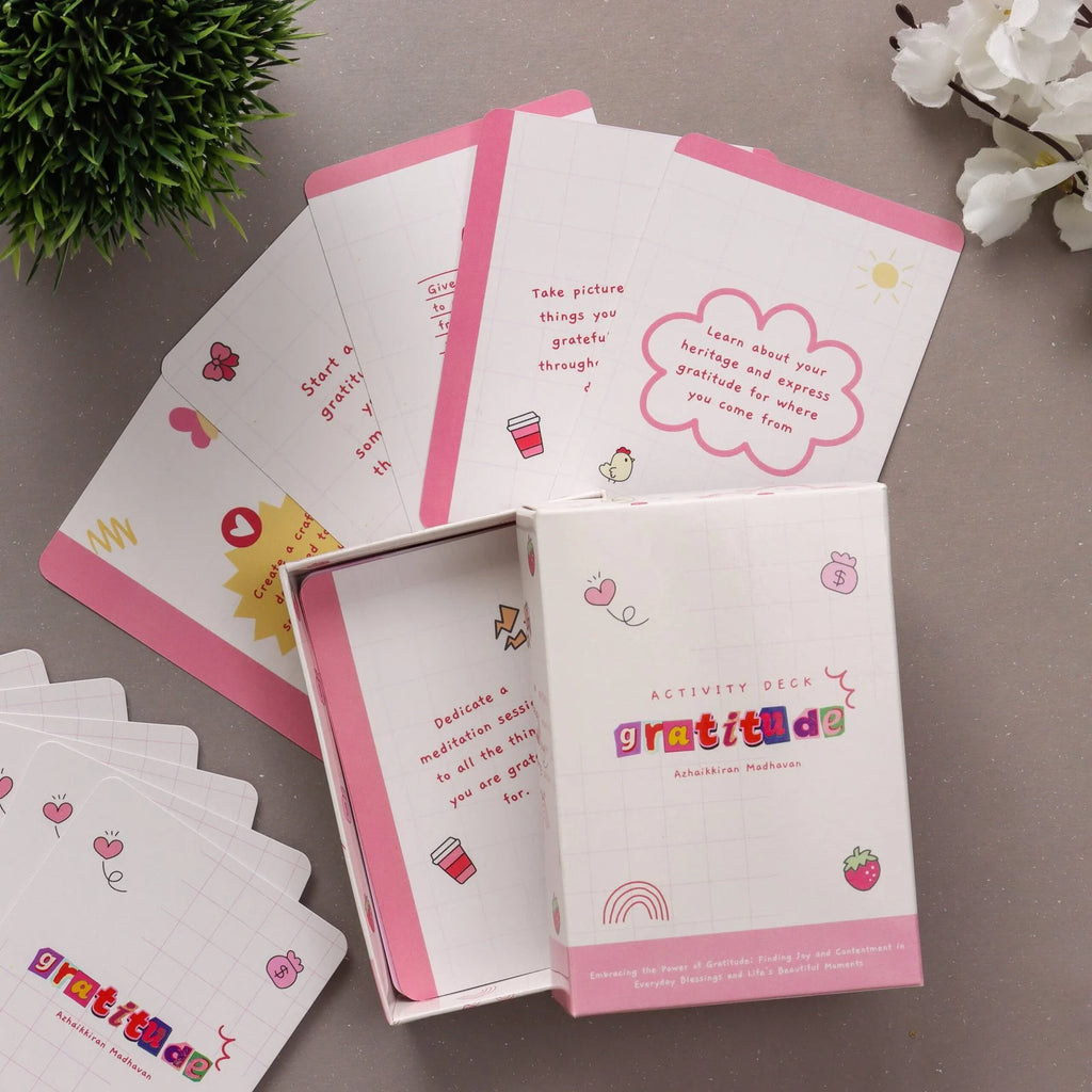 Gratitude Activity Deck: 50 Cards to Cultivate Appreciation and Joy