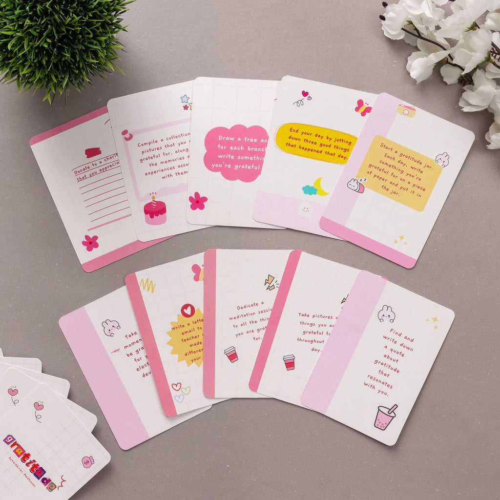 Gratitude Activity Deck: 50 Cards to Cultivate Appreciation and Joy