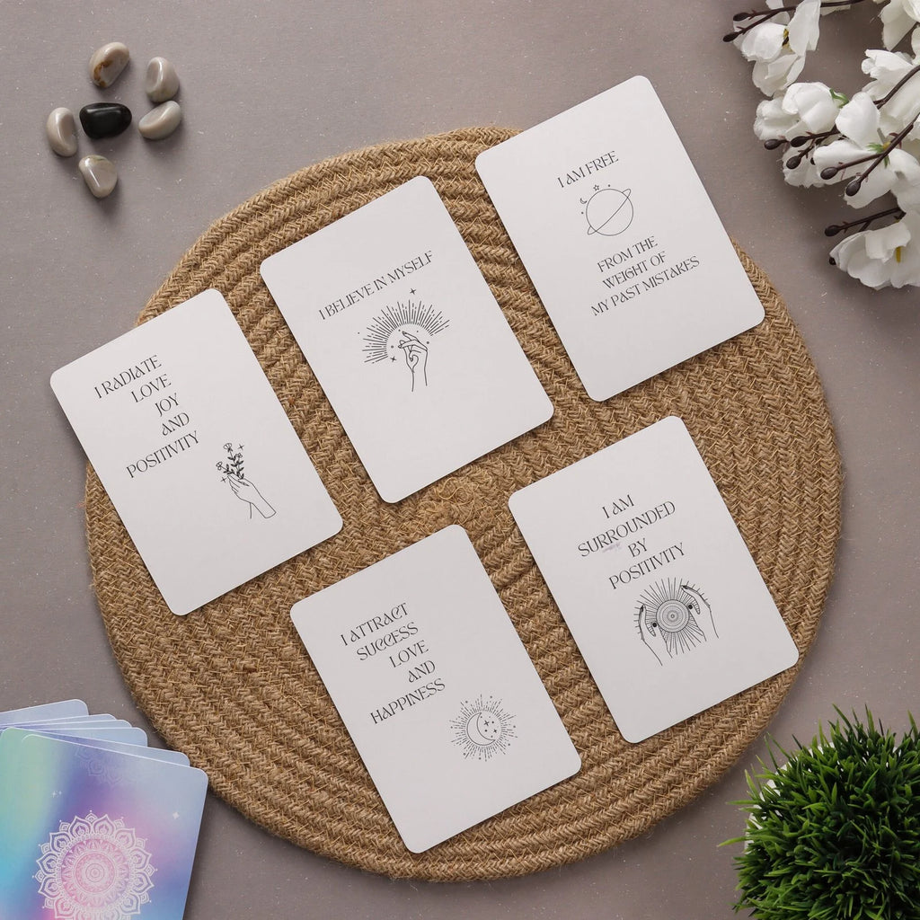 Positive Affirmations Deck: 50 Cards to Cultivate Positivity and Self-Confidence