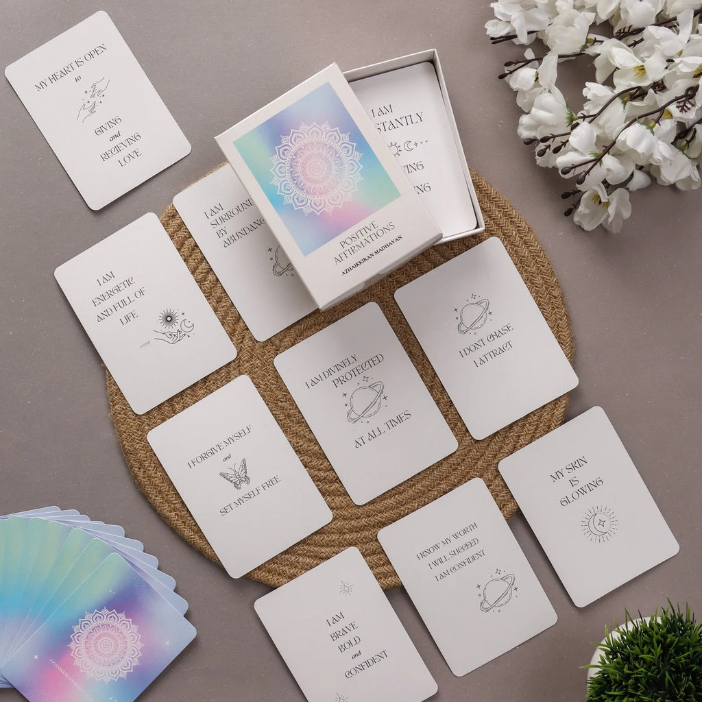 Positive Affirmations Deck: 50 Cards to Cultivate Positivity and Self-Confidence