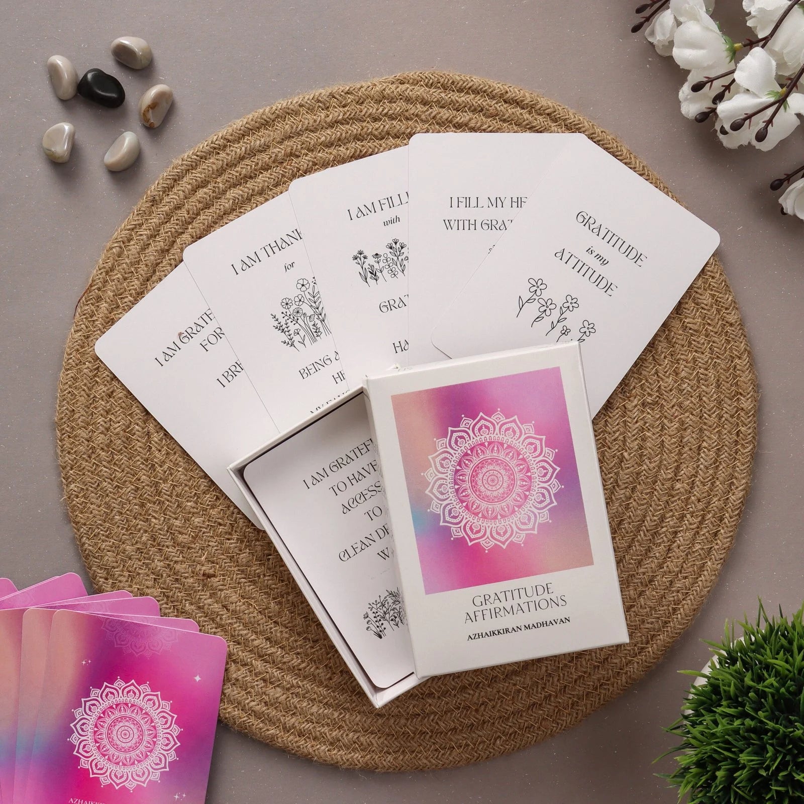 Gratitude Affirmations Deck: 50 Cards to Cultivate Thankfulness and Appreciation
