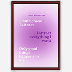 Daily Affirmations- Wall Art A3 Size (297 x 420 mm)