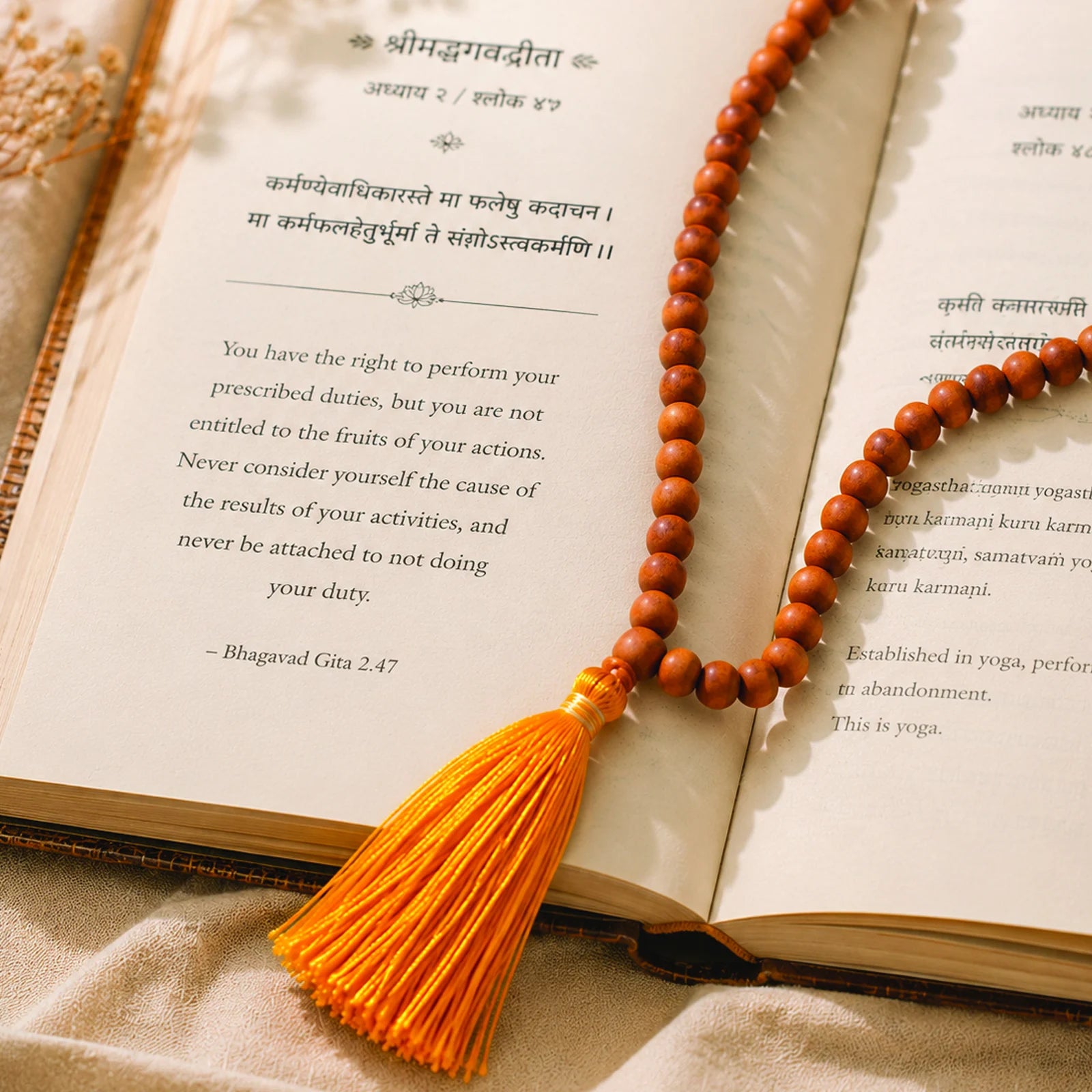 Energized Devdar Mala "8mm"