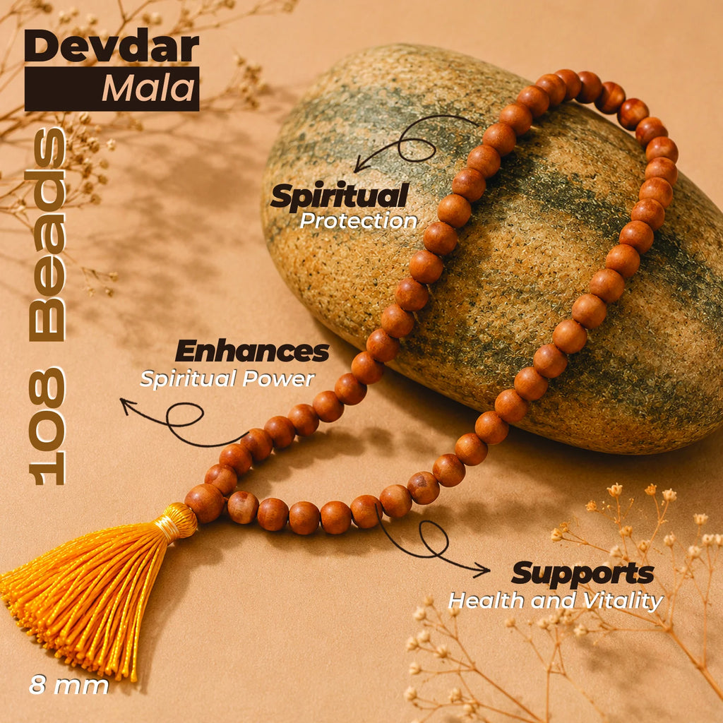 Energized Devdar Mala "8mm"