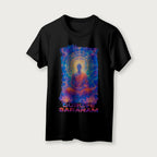 Guruve Saranam | English | Unisex T-Shirt | 100% Cotton | Regular Fit | Spiritual Graphic Tee | D1