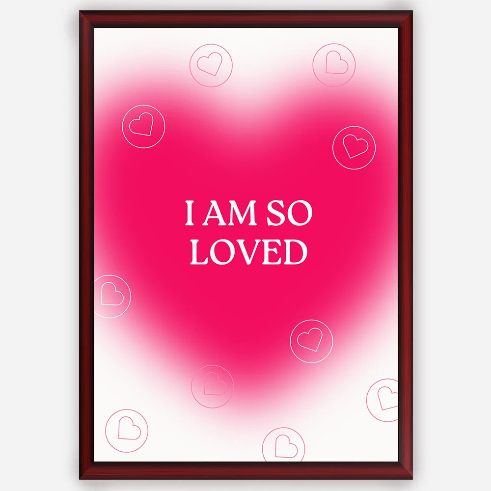 I am so loved - Wall Art A3 Size Photo Frame (297 x 420 mm)