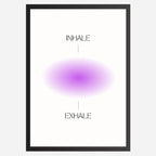Inhale, Exhale - Wall Art A3 Size Photo Frame (297 x 420 mm)