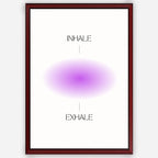 Inhale, Exhale - Wall Art A3 Size Photo Frame (297 x 420 mm)