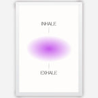 Inhale, Exhale - Wall Art A3 Size Photo Frame (297 x 420 mm)