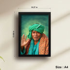 Kanakkanpatti Sarguru | Siddhar | Powerful Photo Frame | A3 | A4 | 6x8 inch