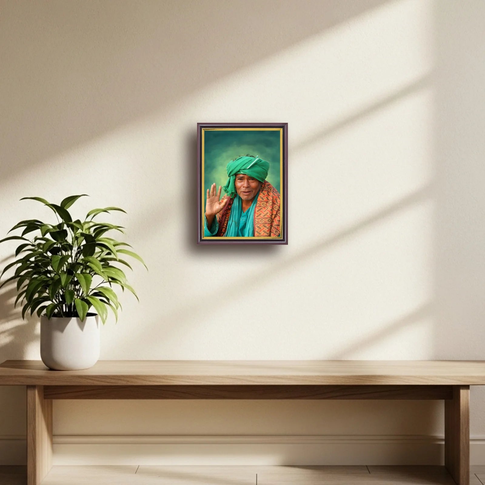 Kanakkanpatti Sarguru | Siddhar | Powerful Photo Frame | A3 | A4 | 6x8 inch