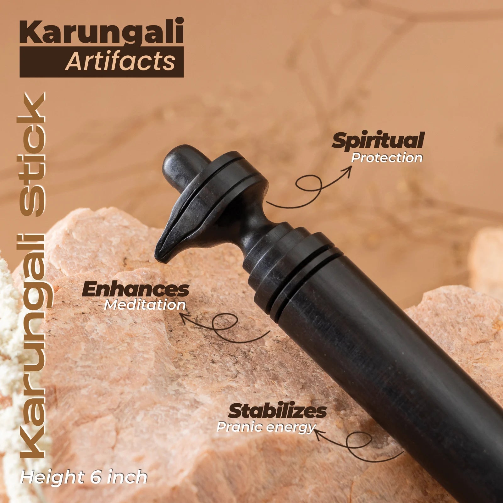 Karungali Stick