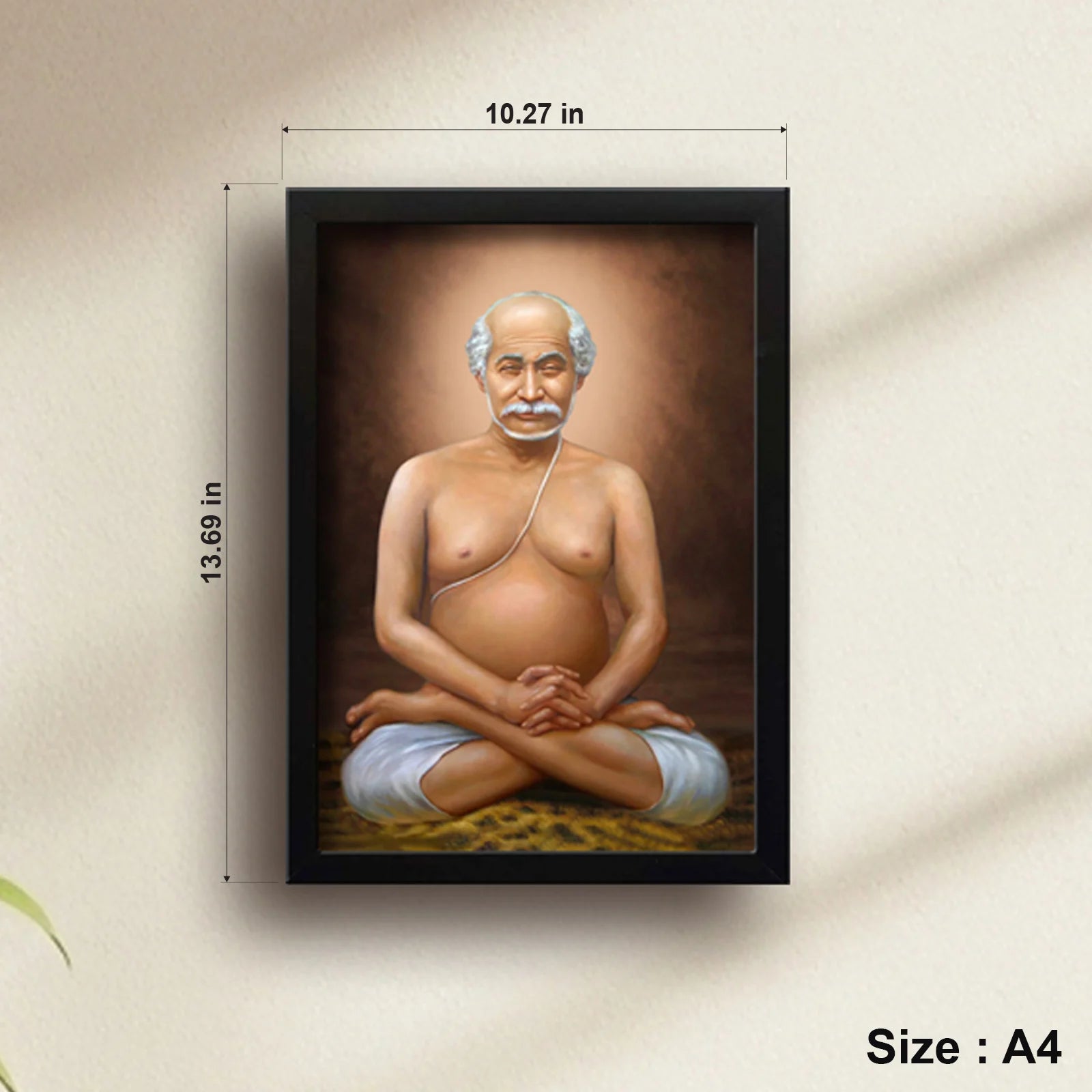 Lahiri Mahasaya | Kriya Yogi | Powerful Photo Frame | A3 | A4 | 6x8 inch