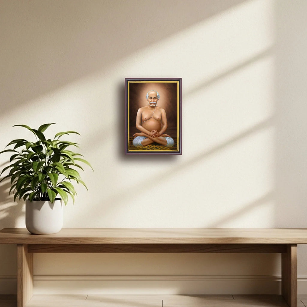 Lahiri Mahasaya | Kriya Yogi | Powerful Photo Frame | A3 | A4 | 6x8 inch