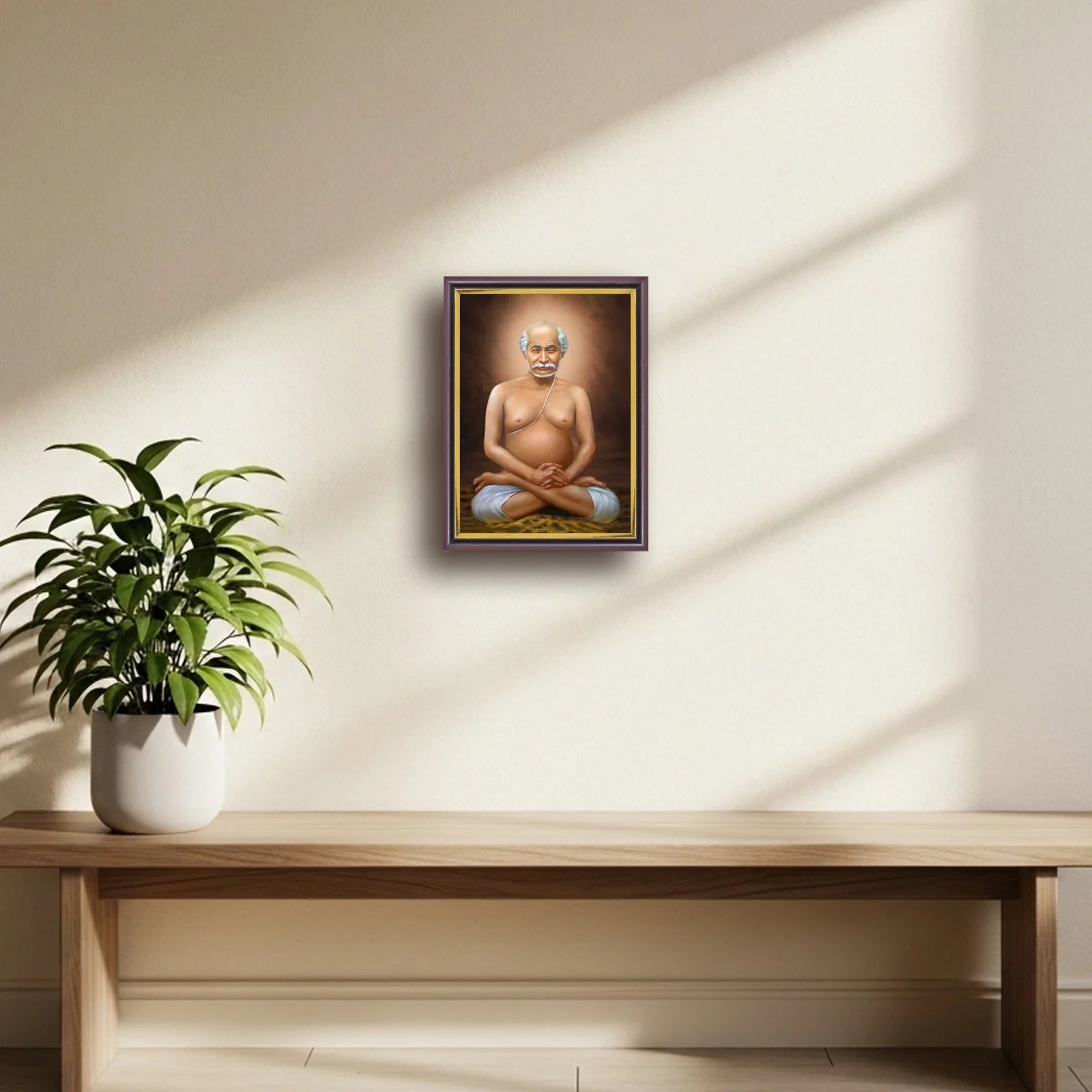Lahiri Mahasaya | Kriya Yogi | Powerful Photo Frame | A3 | A4 | 6x8 inch