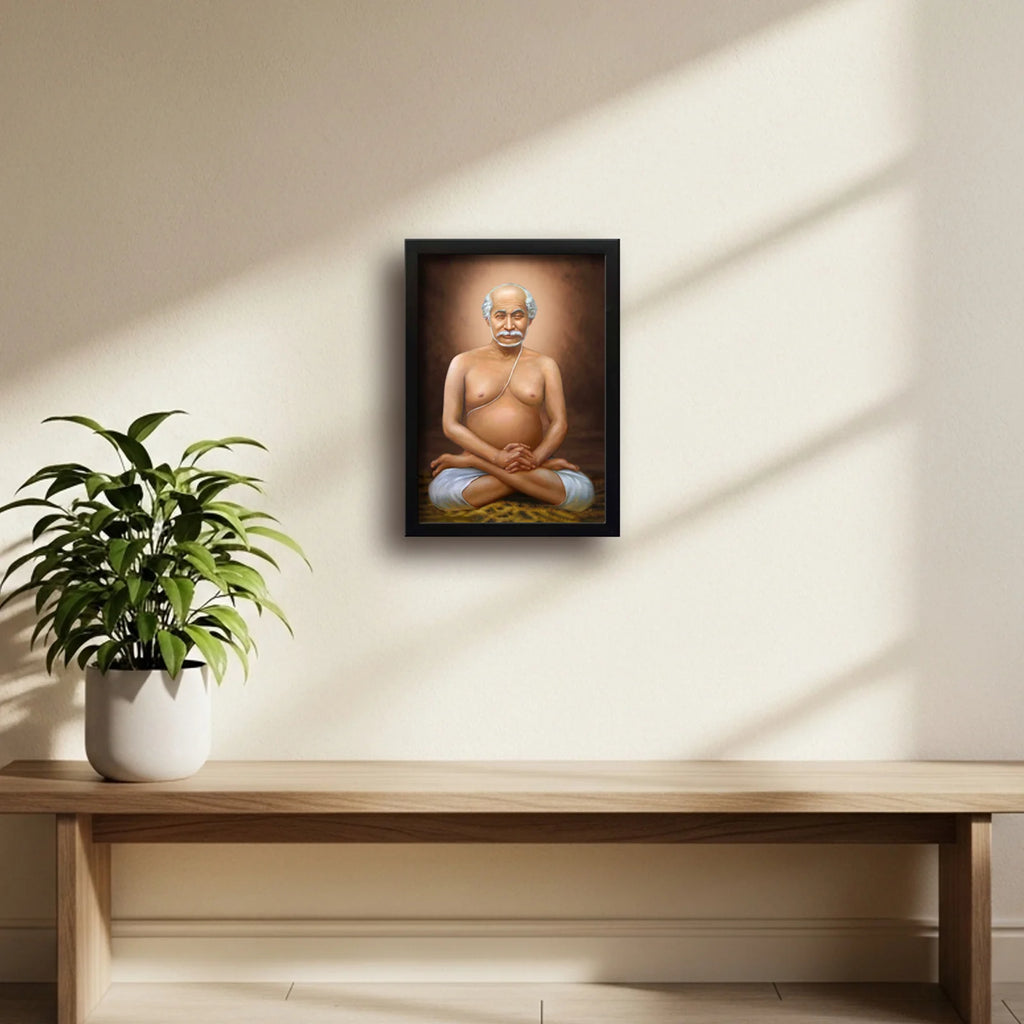 Lahiri Mahasaya | Kriya Yogi | Powerful Photo Frame | A3 | A4 | 6x8 inch