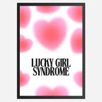Lucky Girl Syndrome - Wall Art A3 Size Photo Frame (297 x 420 mm)