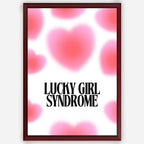 Lucky Girl Syndrome - Wall Art A3 Size Photo Frame (297 x 420 mm)