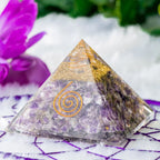 Orgone Amethyst Pyramid