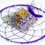Orgone Amethyst Pyramid