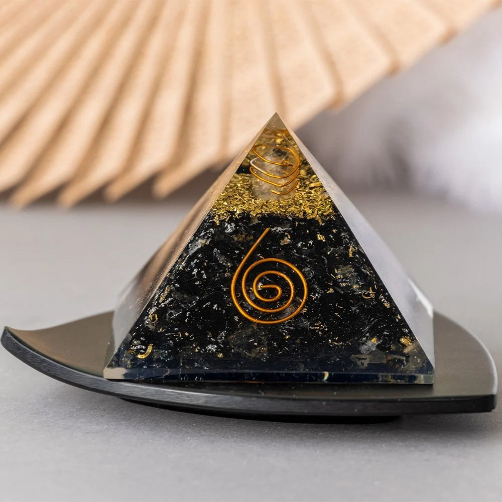 Organe Black Tourmaline Pyramid