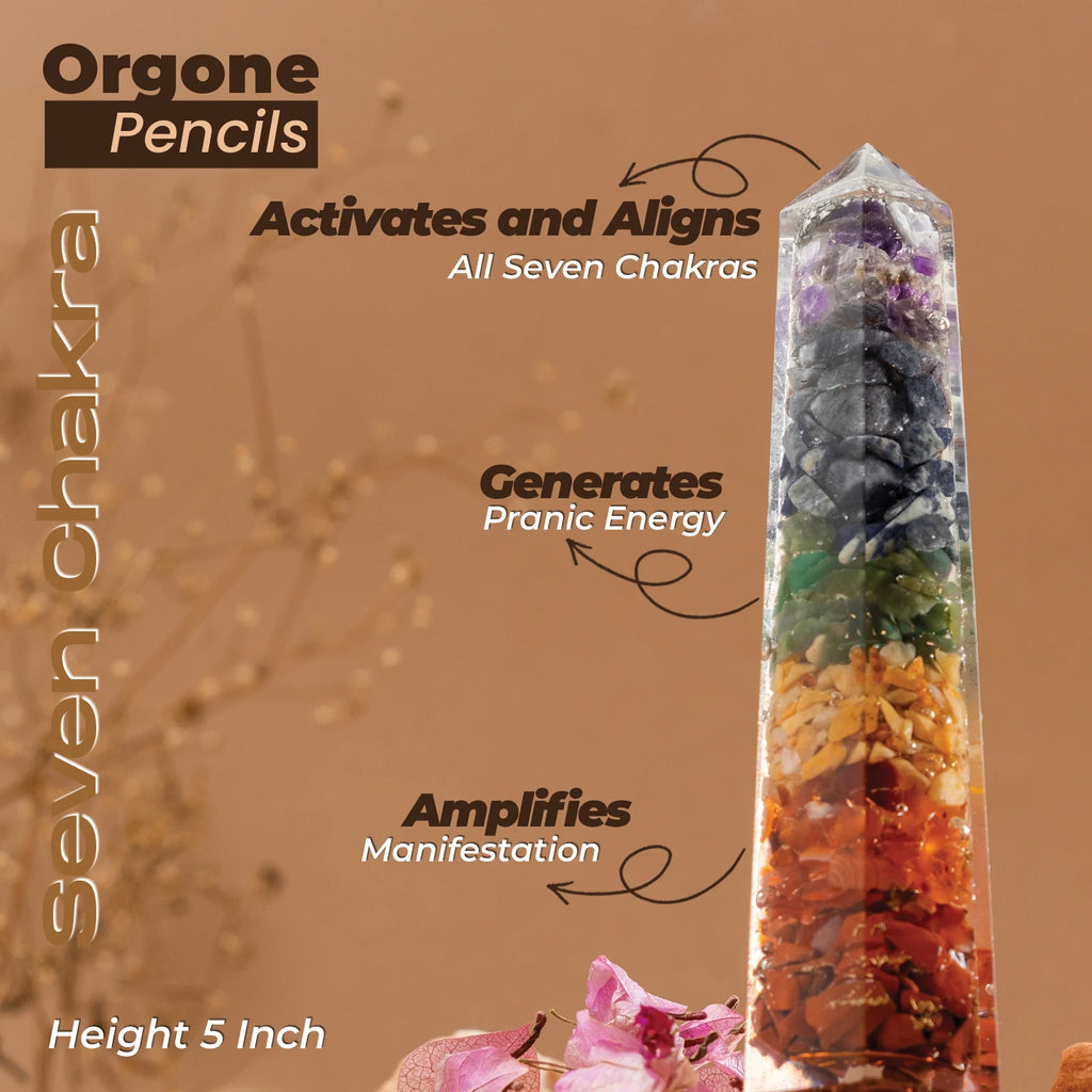 Orgone 7 Chakra Pencil