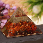 Organe Rudraksha Pyramid