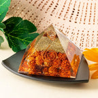 Organe Rudraksha Pyramid