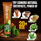 Edinora Sensipro ayurvedic toothpaste | For sensitivity, bad breath & bleeding gums | Oral microbiome friendly | No SLS, Parabens