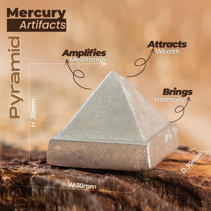 Mercury Pyramid (104 gm)