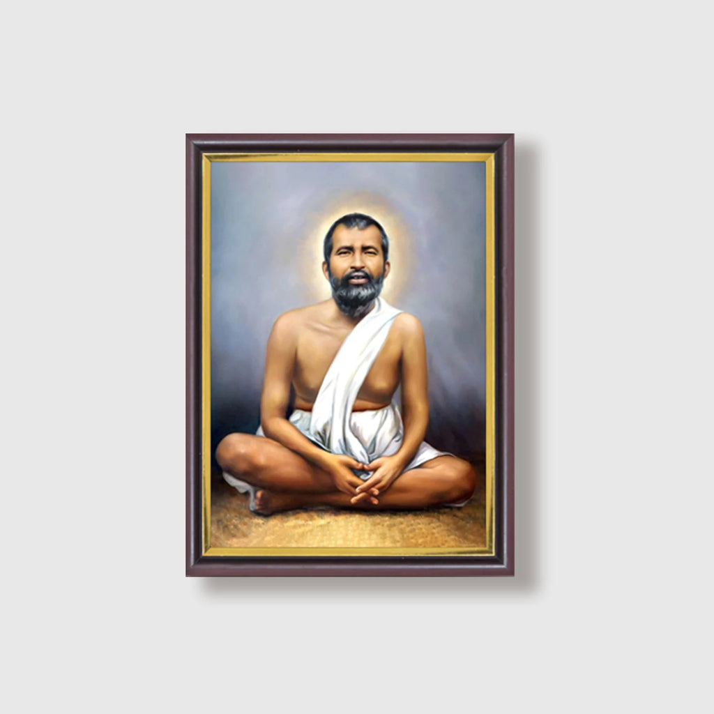 Ramakrishna Paramahansa | Spiritual Guru | Powerful Photo Frame | A3 | A4 | 6x8 inch