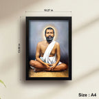 Ramakrishna Paramahansa | Spiritual Guru | Powerful Photo Frame | A3 | A4 | 6x8 inch