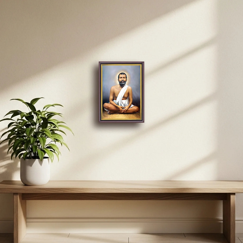 Ramakrishna Paramahansa | Spiritual Guru | Powerful Photo Frame | A3 | A4 | 6x8 inch