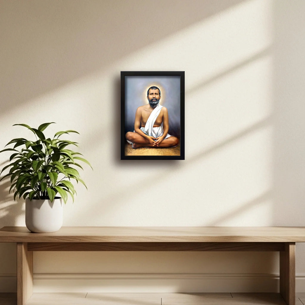 Ramakrishna Paramahansa | Spiritual Guru | Powerful Photo Frame | A3 | A4 | 6x8 inch