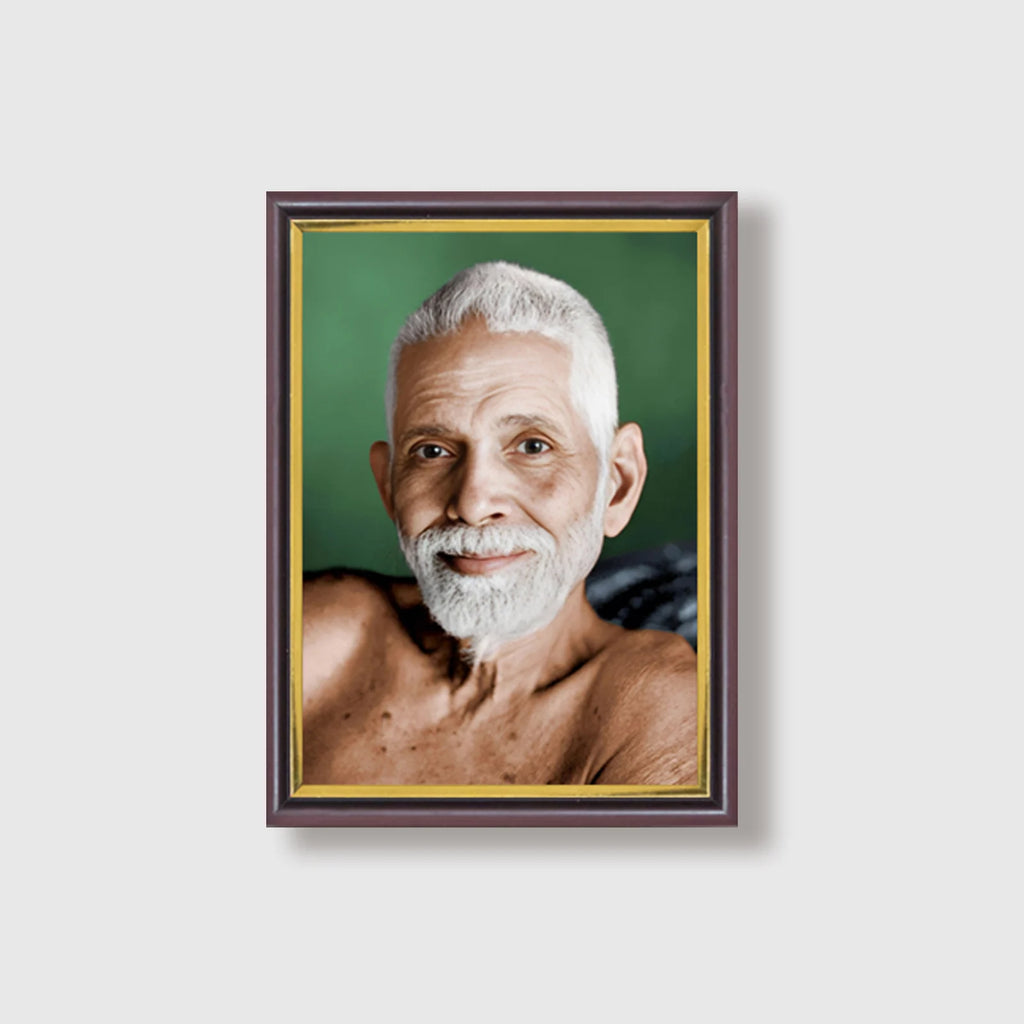 Ramana Maharshi | Spiritual Guru | Powerful Photo Frame | A3 | A4 | 6x8 inch