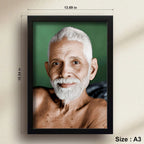 Ramana Maharshi | Spiritual Guru | Powerful Photo Frame | A3 | A4 | 6x8 inch