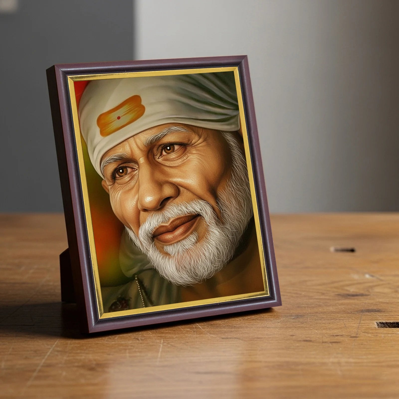 Shirdi Sai Baba | Spiritual Guru | Powerful Photo Frame | A3 | A4 | 6x8 inch D2