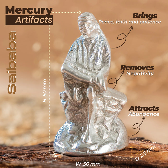 Mercury Sai Baba (79 gm)