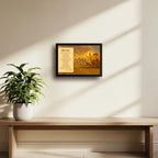 Geetha Saaram | Bhagavad Gita | Powerful Photo Frame | A3 | A4 | 5x7 Inch