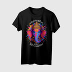 Vinayagane Vinai Theerapavane | Tamil | Unisex T-Shirt | 100% Cotton | Regular Fit | Spiritual Graphic Tee | D1