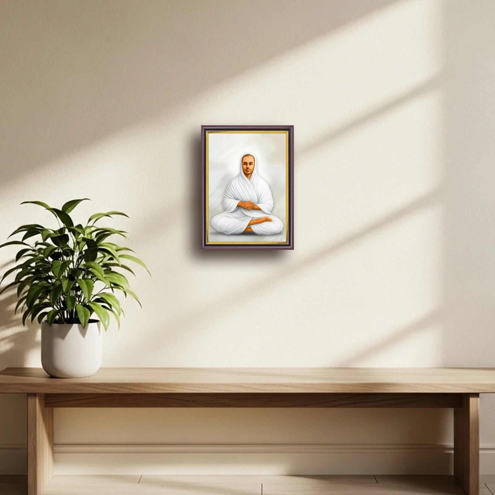 Thiru Arutprakasa Vallalar | Spiritual Guru | Powerful Photo Frame | A3 | A4 | 6x8 Inch